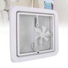 14 Inches RV Roof Vent Fan with Remote Control DC12V Reversible Motor 6 Inch Blade Bathroom Vent Fan for Trailers