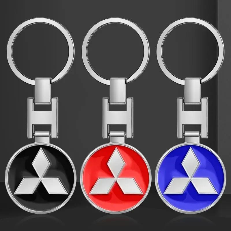 knpc3 Car Key Chain Keyring Pendant Auto Interiors Accessories Emblems For Mitsubishi Pajero Outlander L200 EVO Montero Lancer 9 10 EX