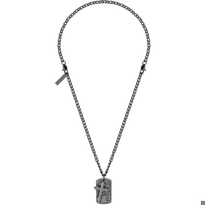 Collier - Police - PEAGI2214501 - Argent poli - Femme - Adulte