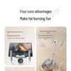Merrock Smart Self-Generating Foldable Elliptical Trainer CN plug (adapter included)