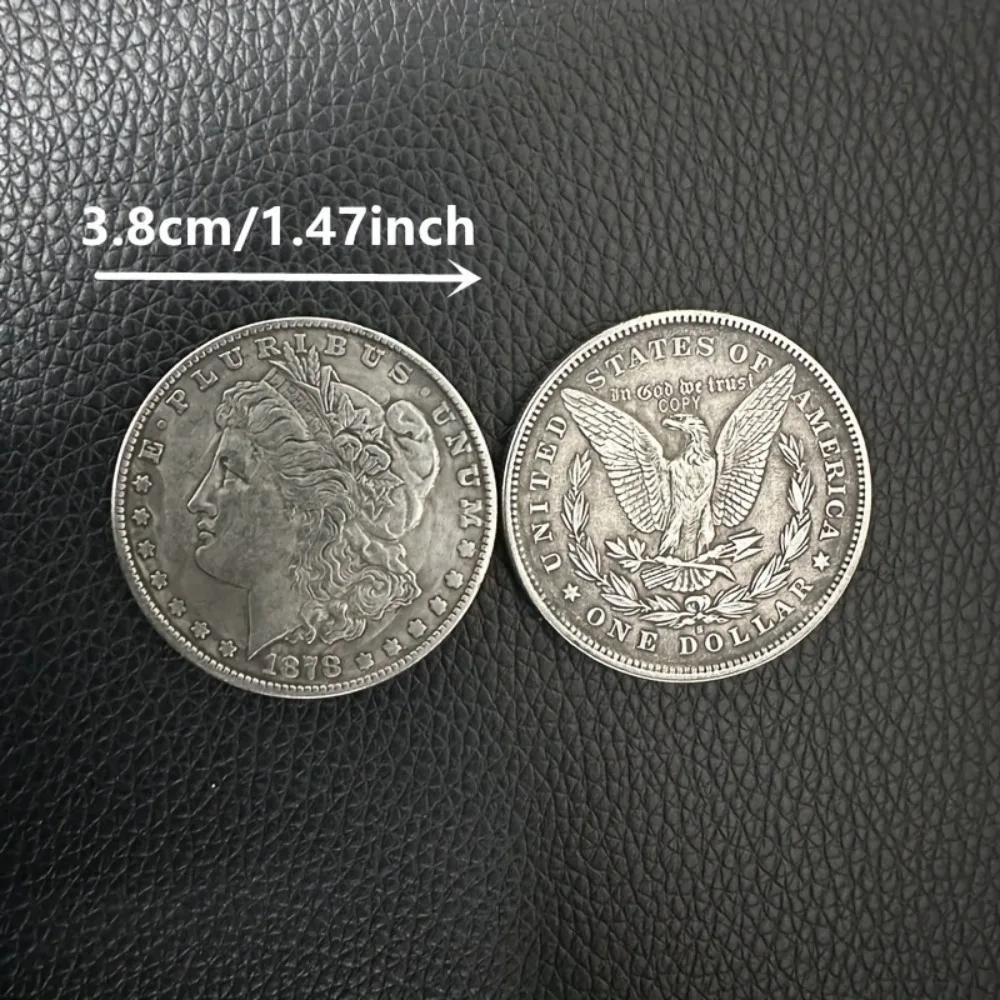 10 шт. винтажных копий монет США 1878-1887 гг. для MORGAN — идеально подходит для коллекционеров, игровых вечеринок и ювелирных изделий своими руками