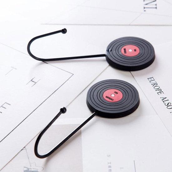 Ретро-лента Виниловая пластинка Жесткий диск Настенный крючок Одежда Шляпа Сумки Вешалка для двери дома