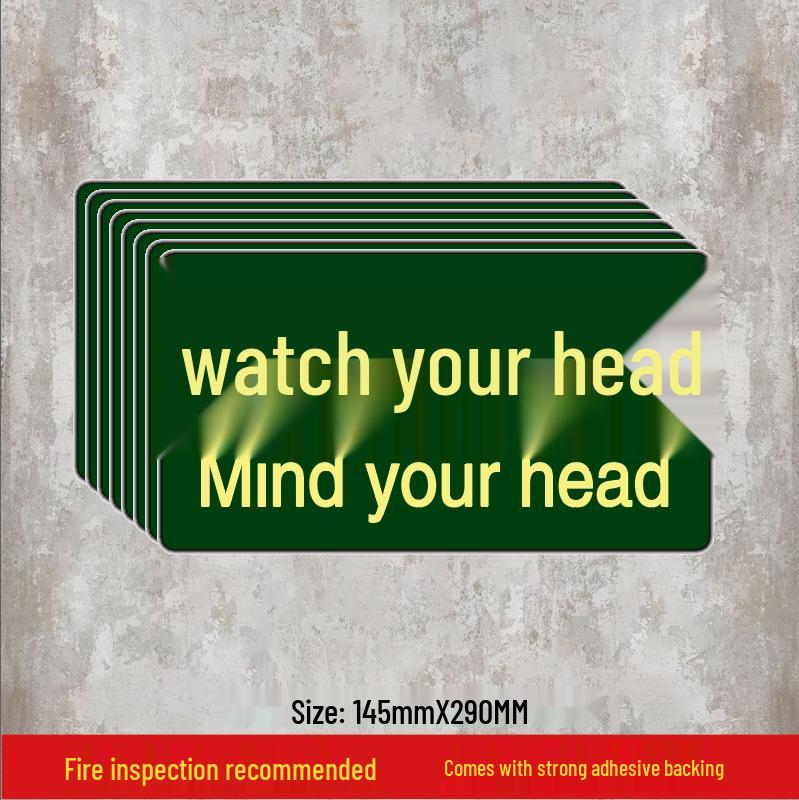 Luminous Self-Adhesive Floor Sticker for Fire Exit and Evacuation Pathway