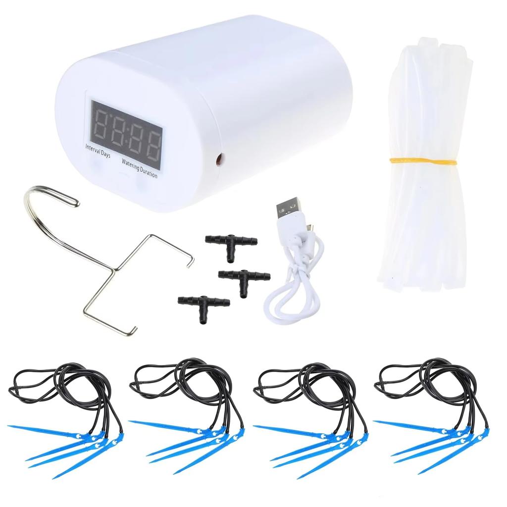 Наборы для самополива с 4/8/16 головками, Интеллектуальное капельное орошение, Автоматическая система полива, Устройство-шип для полива растений, Капельный полив