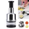 Manual Vegetable Chopper&Garlic Onion Dicer-Hand Press Quick Food Processor Tool