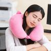Soft Plush Travel Pillow Portable Neck Pillow Travel Package U-shaped Pillow  Camping