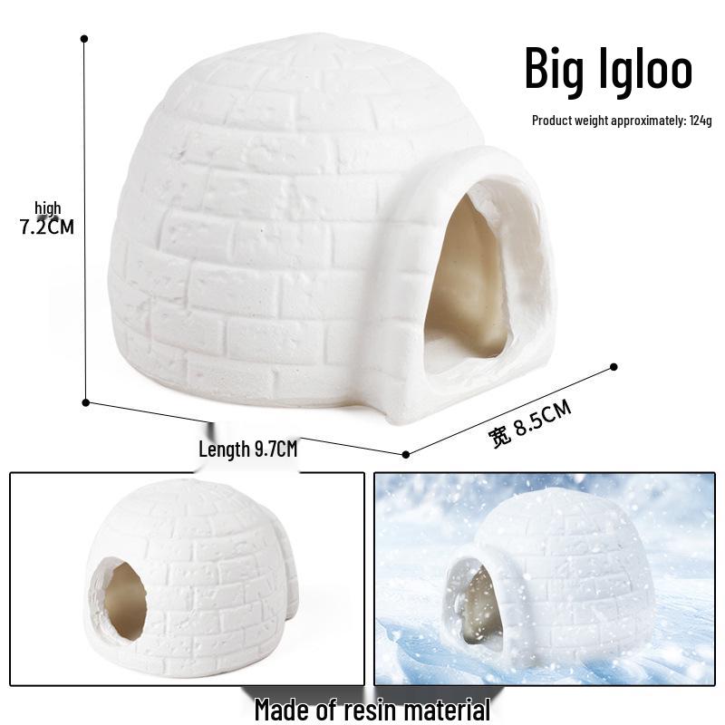 Набор моделей диких животных Арктики: Белый медведь и пингвин