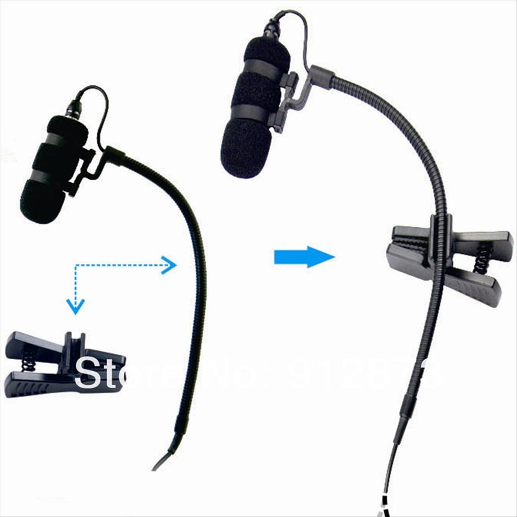 MU100S Профессиональный зажим для микрофона на саксофон для надежного крепления микрофонов на духовых музыкальных инструментах, для игры и вокала