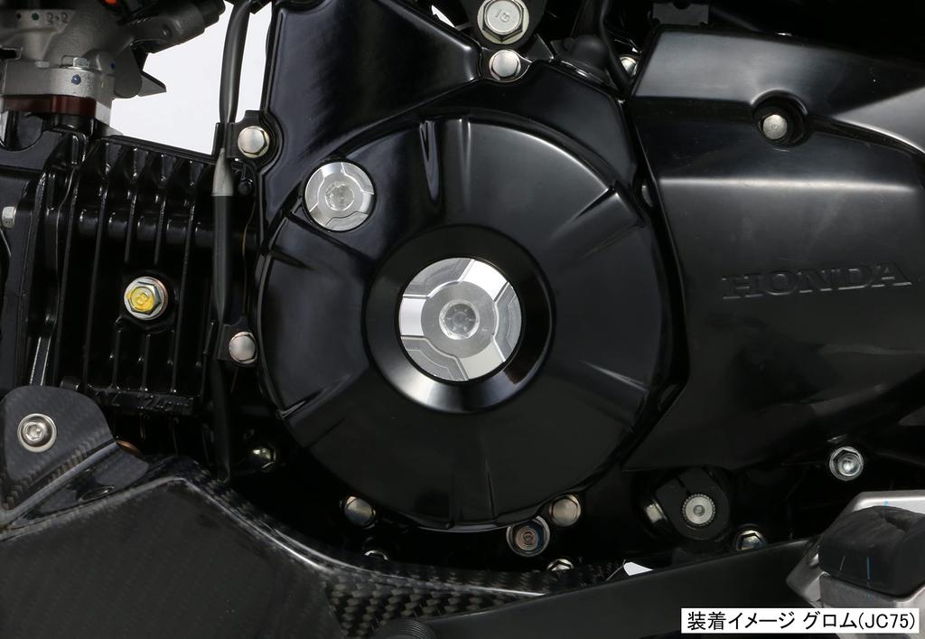 KITACO Timing Hole Cap Set Super Cub CT125 Hunter Cub Monkey 125 Grom CB125R Rebel 250 (Silver) 50/110 Etc. 753-1001060