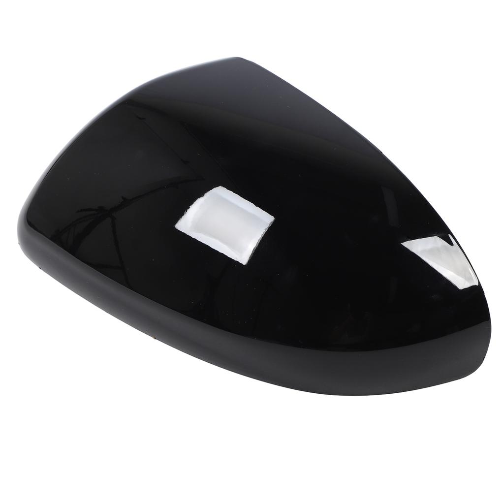Side Mirror Cover Plastic Weather Resistant Exterior Rearview Mirror Cover Cap Black Left