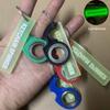 Fingertip Rotating Toy Keychain Metal Gadget Anti Stress Keyring Spinner Fidget Toy Stress Relief & Anti-Anxiety Sensory