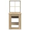 Writing Desk Sonoma Oak 122 x 67 x 145 cm Particleboard