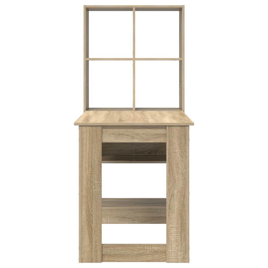 Writing Desk Sonoma Oak 122 x 67 x 145 cm Particleboard