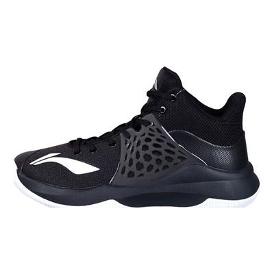 Кроссовки мужские Li Ning Sonic 1 Casual Sports Mid-Top Basketball, черные ABPP029-11
