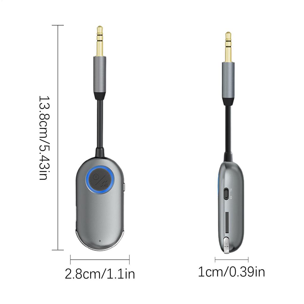 Автомобильный радиоадаптер Адаптер для звонков Аудиоадаптер Портативный автомобильный радиопередатчик Для ежедневных поездок Поездок Бизнеса Пикапа Дороги