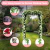 Wedding Arch Golden Metal Display Stand Party Birthday Decor Backyard Patio Outdoor Ornaments Balloon Flower DIY Frame