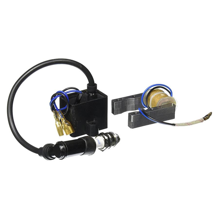 Катушка зажигания для скутера, сменный двигатель, мотоцикл, скутер, гоночный велосипед, свеча зажигания для моторизованного двигателя 49 куб. см, 66 куб. см, 80 куб. см
