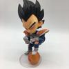 15см Фигурка Аниме Dragon Ball Z Средний палец Веджета Принц Супер Сайян Статуя Модель Игрушки для Детей Украшение ПВХ Подарок