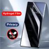 3PCS Hydrogel Privacy Screen Protector for OPPO 12 Pro Plus Find X8 Ultra A79 A78 A58 A38 A40 A3X A3 Anti-Spy Film