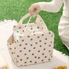 Heart Thermal Insulation Lunch Box Large Capacity Picnic Food Pouch Cooler Bag  School Use