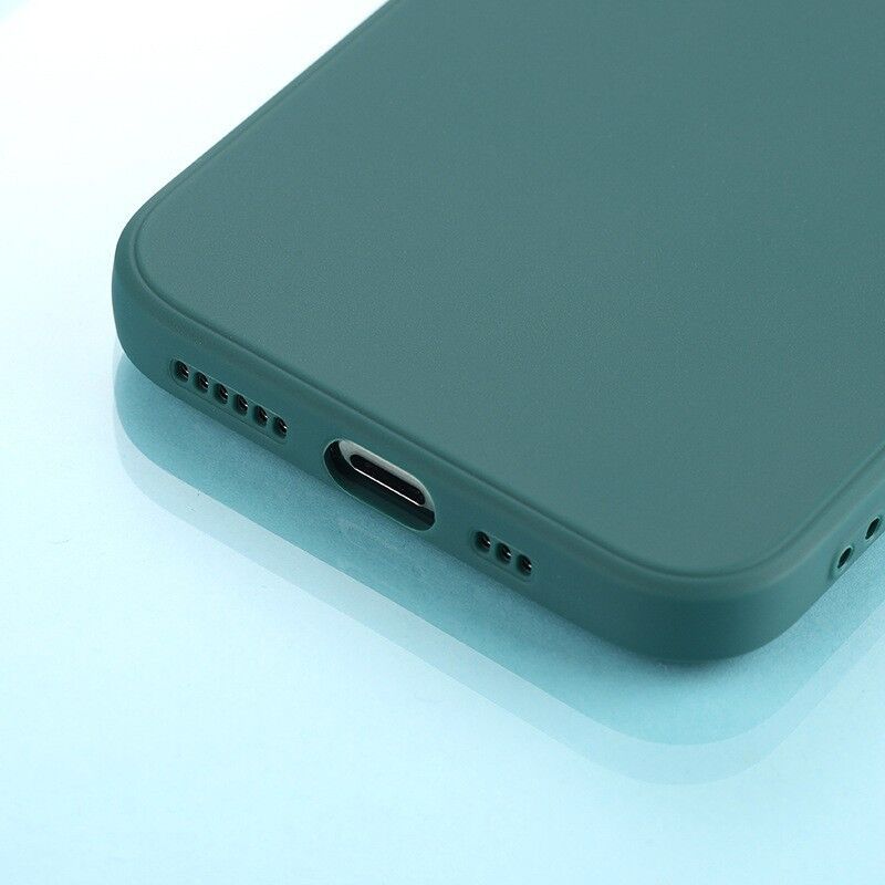 Мягкий жидкий силиконовый чехол конфетного цвета для iPhone 12 11 13 14 Pro Max Mini X Xr Xs SE 2 2020 6 6s 7 8 Plus, противоударные чехлы