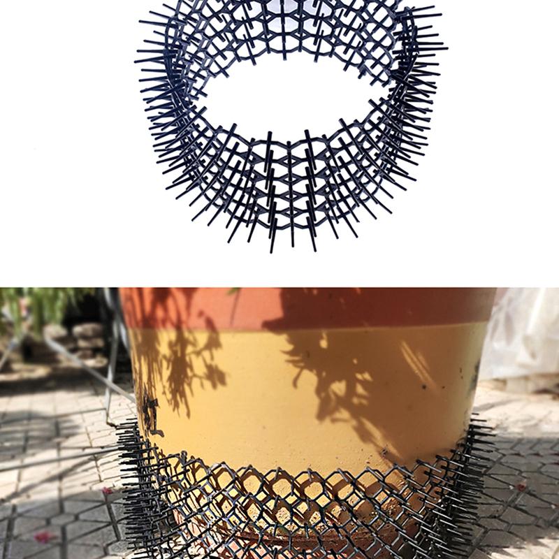 Коврик для кошачьих фекалий в саду, отпугивающий кошек и собак, коврик с отпугивающими шипами, колючая полоска, стопор для копания, садовые принадлежности для улицы