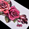 Fashion Fake Temporary Tattoo Sticker Rose Flower Arm Body Waterproof Women Art