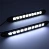 Car Light Strip 10-LED Soft Silicone Flexible SUV Lamp Auto Daytime Running Light for Improving Safety