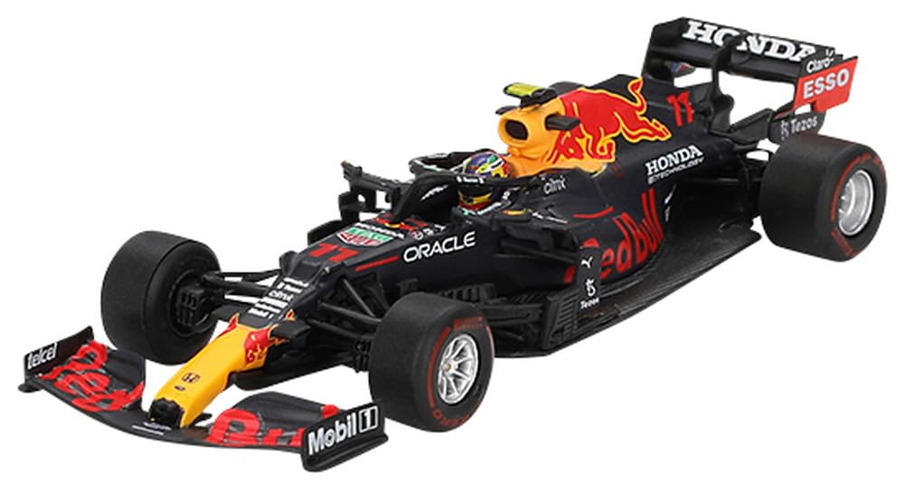 MINI GT Red Bull RB16B 2021 Победитель Гран-при Азербайджана Серхио Перес Готовая модель 1/64 #11 MGT00836-BL