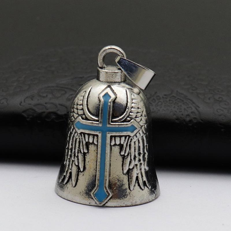 Ретро Металлический Брелок для Ключей с Подвеской-Колокольчиком - Украшение для Автомобиля и Сумки