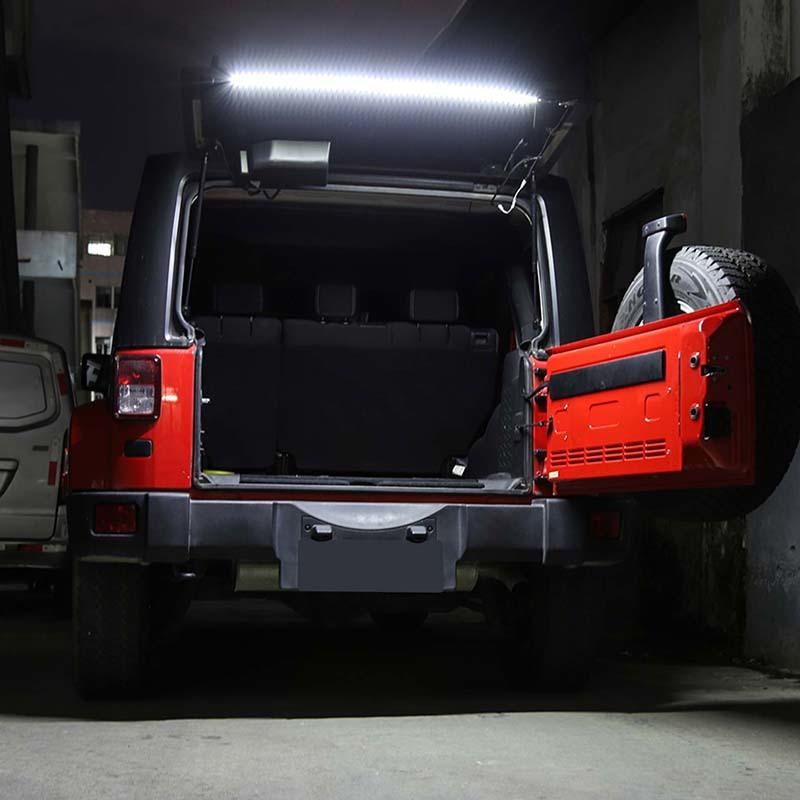 Автомобильная задняя стеклянная подъемная дверь верхняя фара подходит для Jeep Wrangler TJ/JK/JL/BJ40 внешние аксессуары для автомобиля