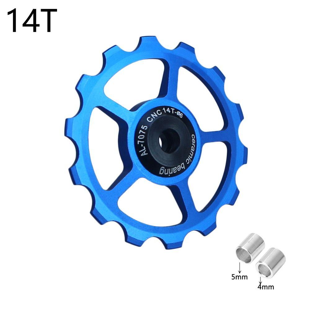 Derailleur Bike Rear Derailleur Bike Jockey Wheel Bicycle Rear Pulley Bike Ceramic Bearing Guide