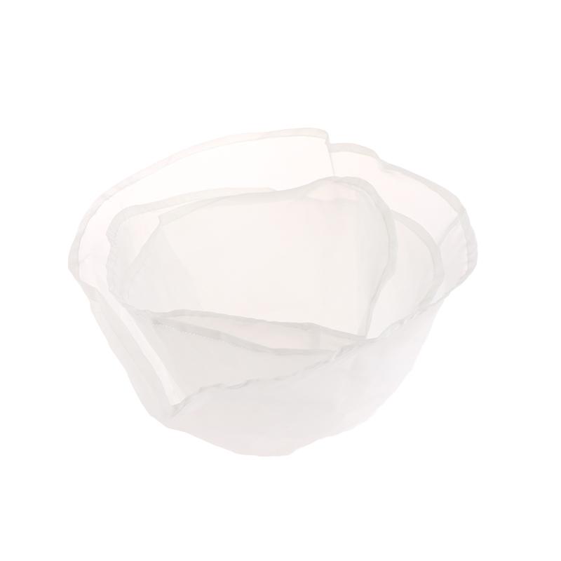 1Pc Soy Milk Filter Net Bag Nylon Liquid Filter Net Bag Milk Coffee Filter Net Bag Reusable Squeeze Mesh Kitchen Tool