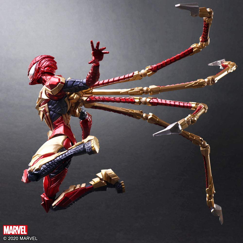 Marvel Universe Variant Bring Arts ДИЗАЙН ТЭЦУЯ НОМУРА Человек-паук ПВХ Раскрашенная Подвижная Фигурка APR208846