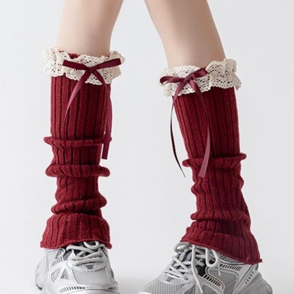 Харадзюку Гетры Y2K Лолита Гетры Осенне-зимние Носки-пузыри для Женщин и Девочек