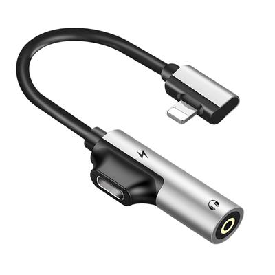 Адаптер для наушников Apple 3,5 мм для iphone X 8 7 Plus XS MAX XR, разъем для зарядки и прослушивания, разъем AUX, разветвительный кабель