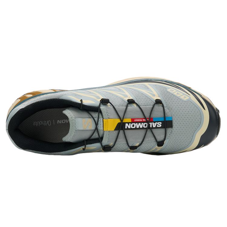 SALOMON XT  6 Textile, Artificial Leather Low top Mud Contagrip® Casual Trail Running Training City Commuting 492581