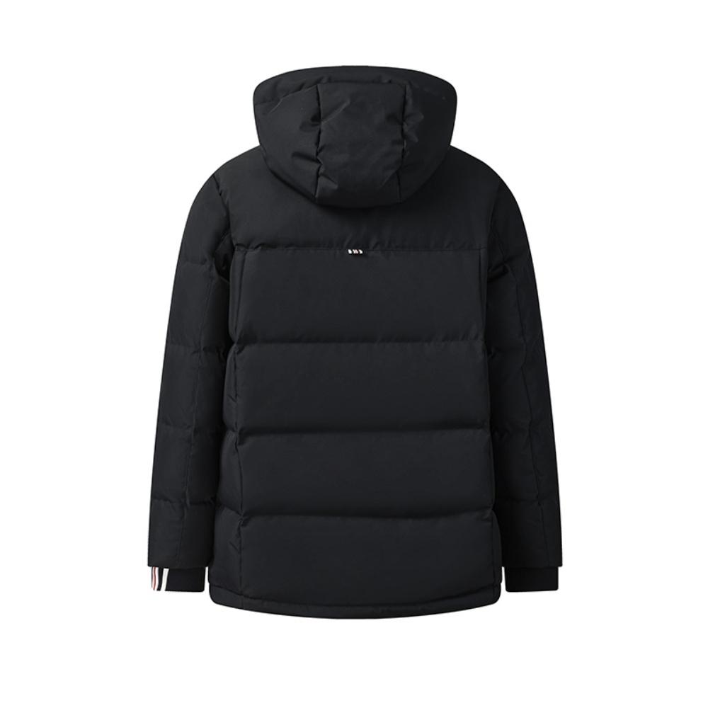 Fila Наследие Теплая Удобная Повседневная Универсальная Пуховая Куртка Средней Длины Мужская Верхняя Одежда Легендарный Синий F11M548904FNV