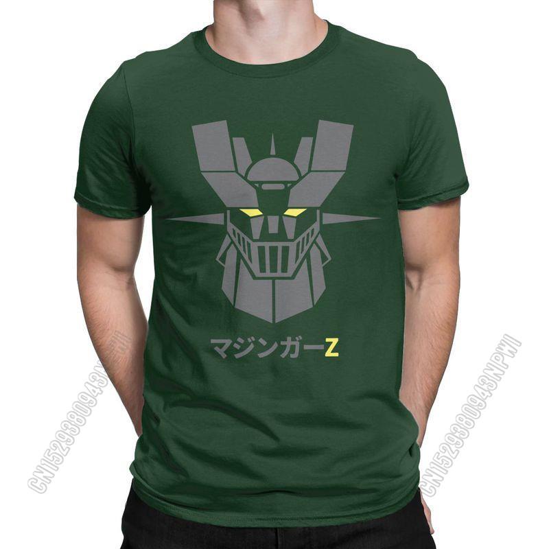 Unisexs Tshirt Mazinger Z Dark Robot Vintage Pure Cotton Tees Stylish Chic T Shirts Crewneck Clothing