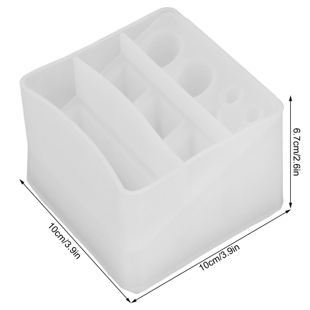 3D Design Lipstick Storage Box Mould Reusable Silicone Mould DIY Lipstick Box Mould  Resin Art