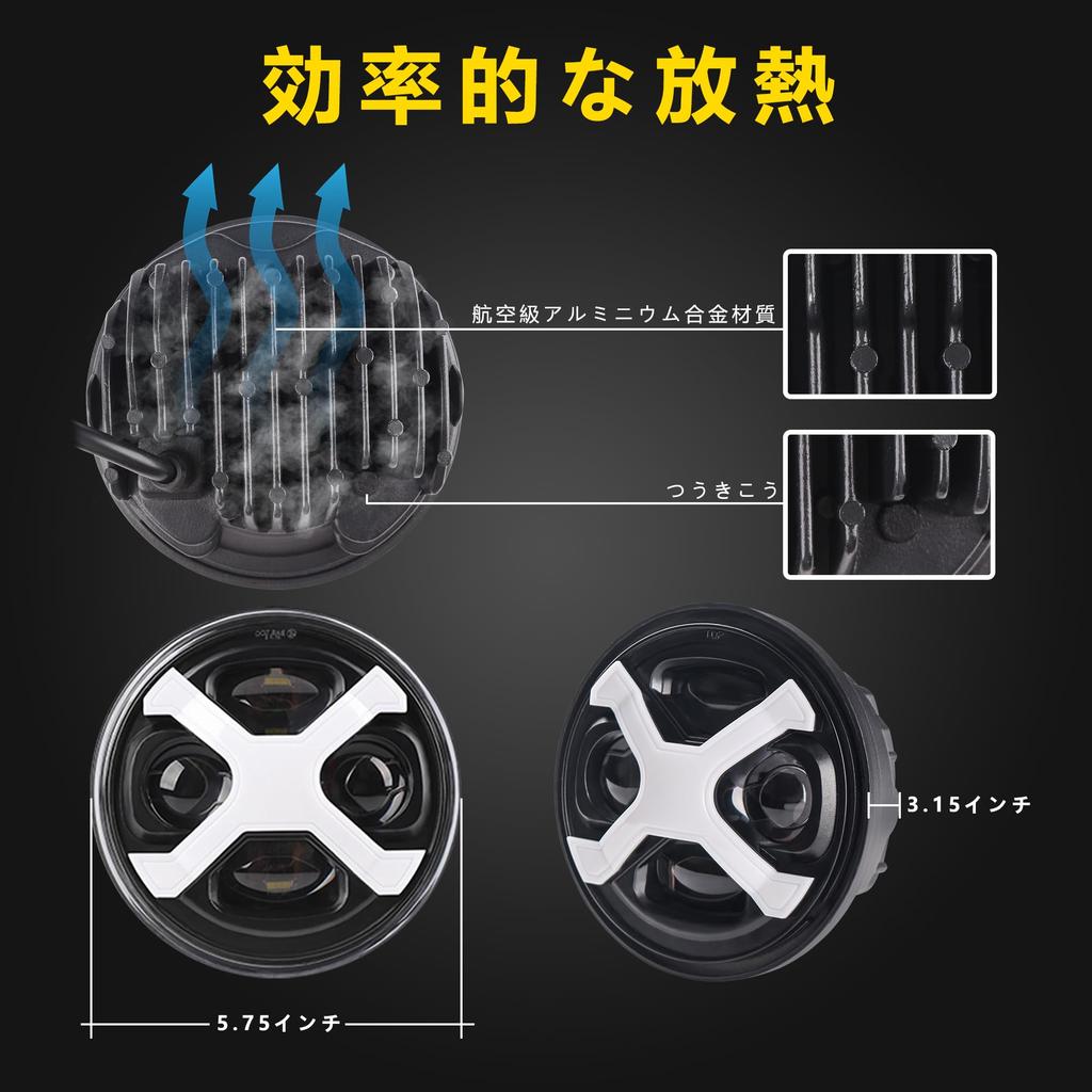 Motikvans Фара Cross Cub 110 с DRL LED мотоциклетная фара переключение дальнего и ближнего света совместима с Honda Cross Cub CC110 желтый (X