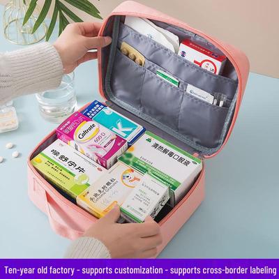 Портативная аптечка первой помощи: Медицинское хранилище большой вместимости для дома, автомобиля и улицы