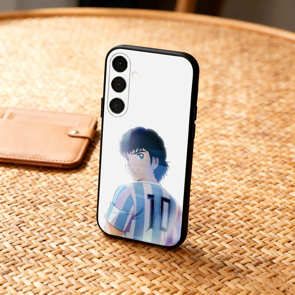 C-Comic C-Captain T-Tsubasas Phone Case For Samsung A73,72,71,53,52,51,22,91,80, Soft Black Cover