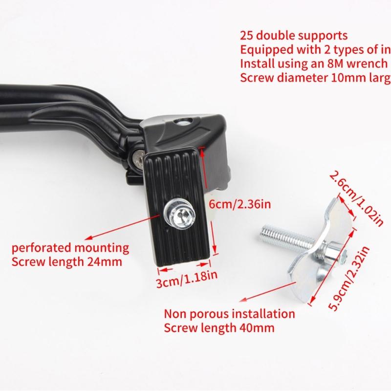 Подножка для велосипедов для горных велосипедов, дорожных велосипедов, подставка для велосипедов с двумя ножками, подножка для велосипедов, подставка для велосипедов