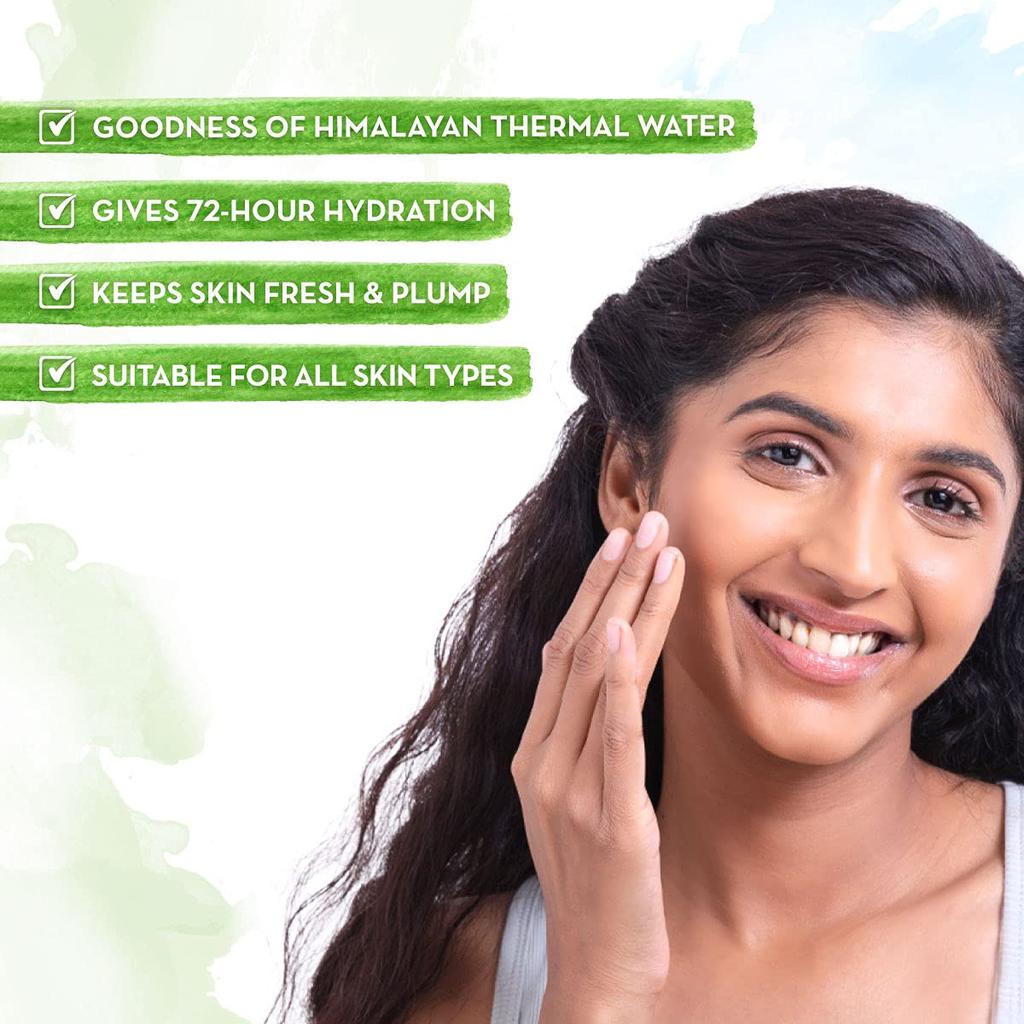 Mamaearth Увлажняющий гель для лица Aqua Glow 100 мл с гиалуроновой кислотой для увлажнения на 72 часа – Легкая нелипкая формула