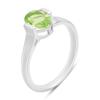 Серебряное кольцо с хризолітом 1.04ct, вес изделия 2,39 гр (60002455)