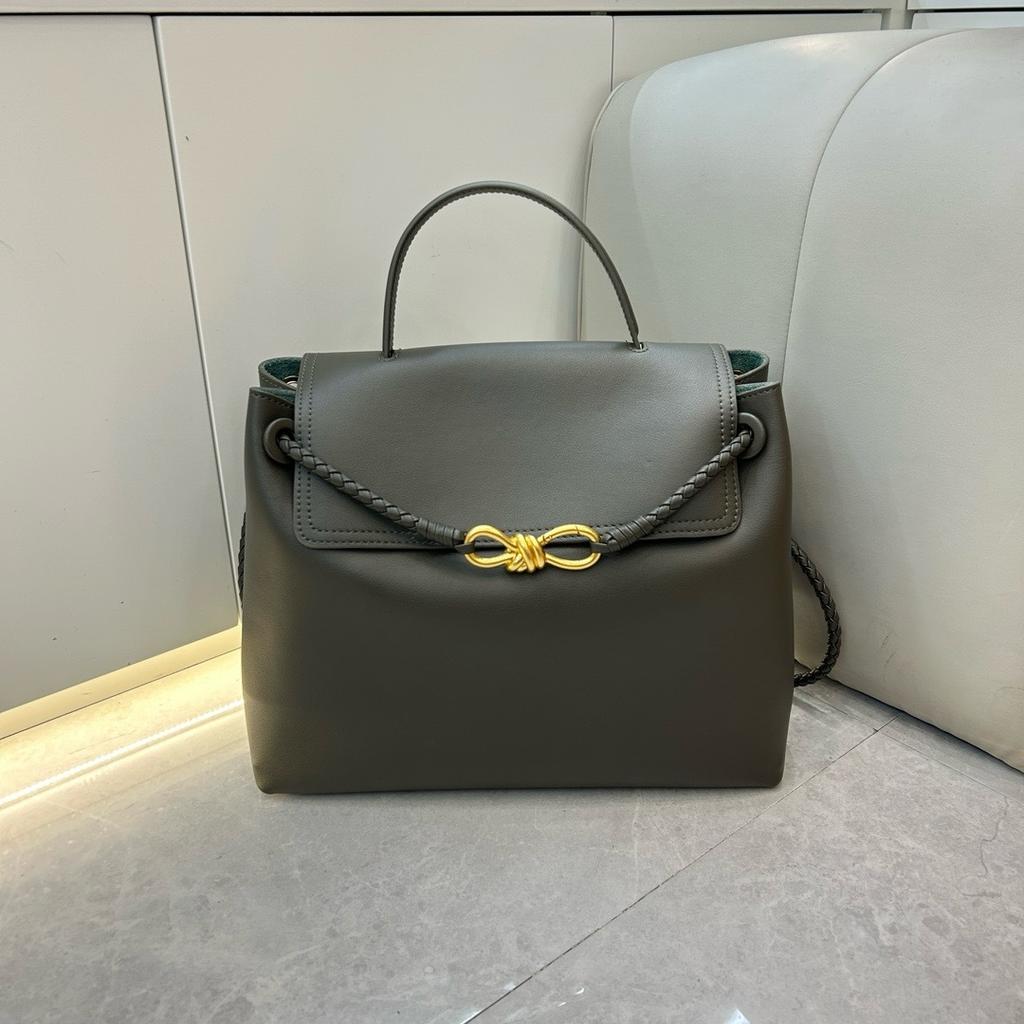 / Knitted Rope Handheld Single Shoulder Cross Shoulder Large Bag New Cross Border Fashion Women's Bag Leisure Vacation Bag Women