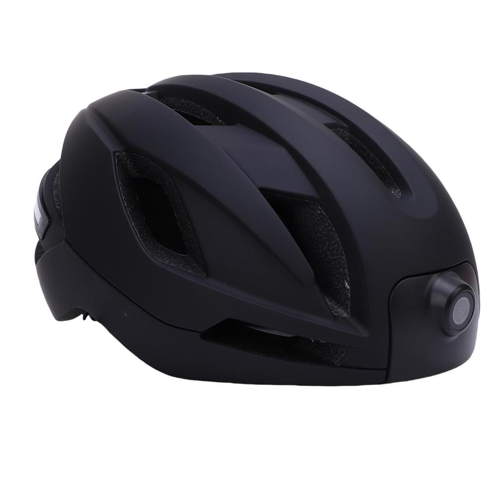 Велошлем с камерой 1080P HD Видеорегистратор WiFi Умный шлем для велоспорта с задним фонарем Музыкальный плеер Пульт дистанционного управления