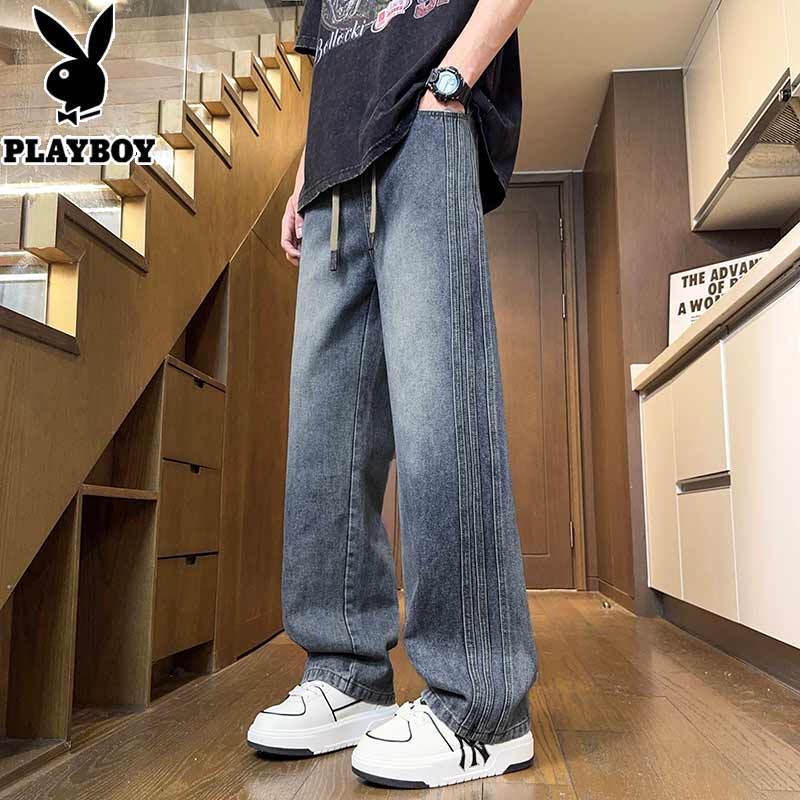 PLAYBOY Мужские свободные прямые джинсы