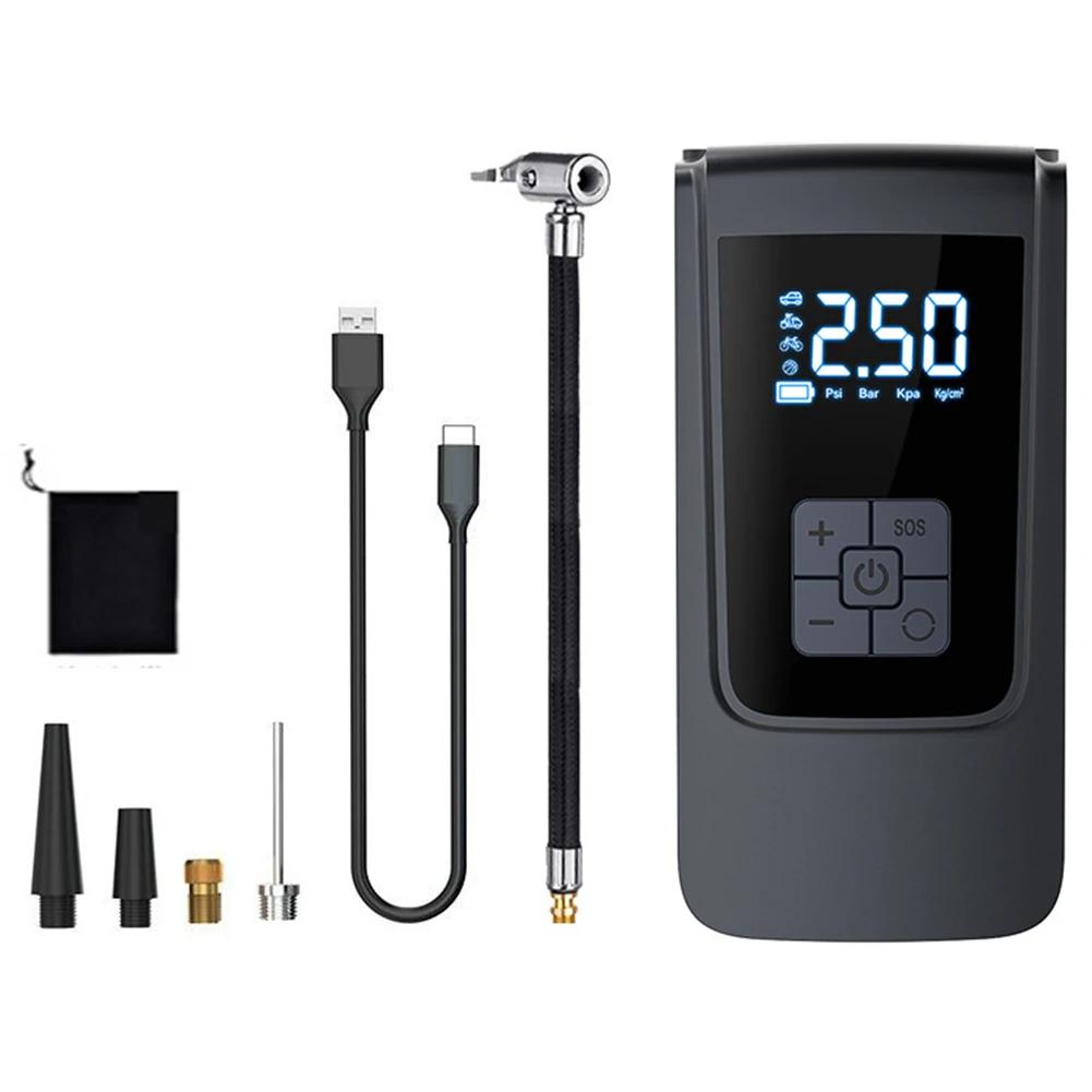 150PSI Wireless Car Smart Air Pump Portable Digital Car Automatic Compressor Tire Inflator for Motorcycle Bike Vehicle Balls
